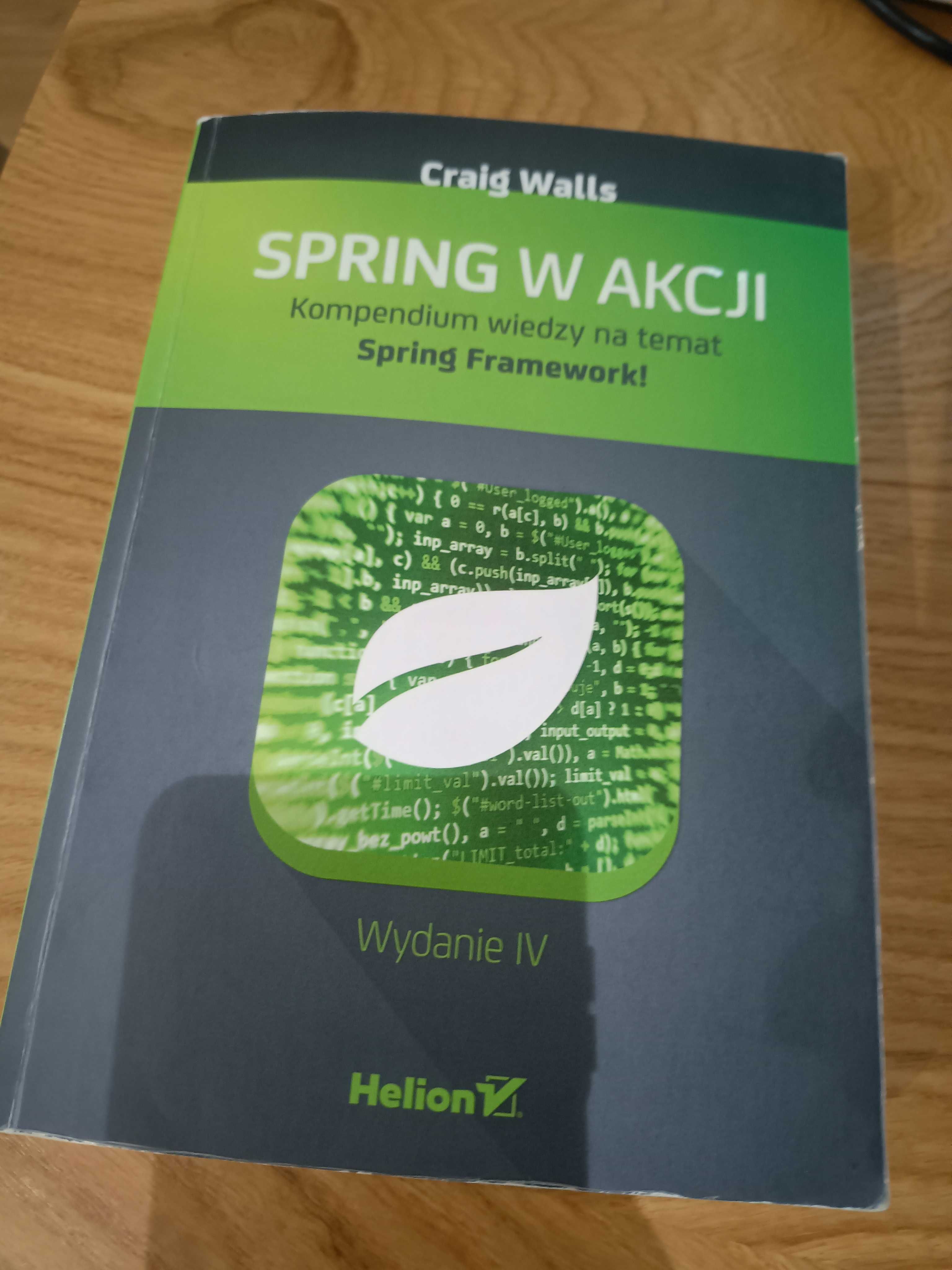 Angular w akcji, Jeremy Wilken+Spring w akcji, Craig Walls Wydanie IV