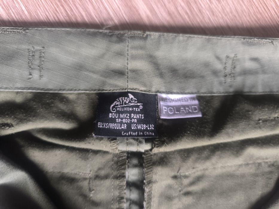 Spodnie Helikon BDU MK2 XS/Regular
