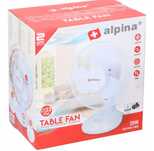 Wiatrak Wentylator Stołowy Biurkowy ALPINA 23cm20W