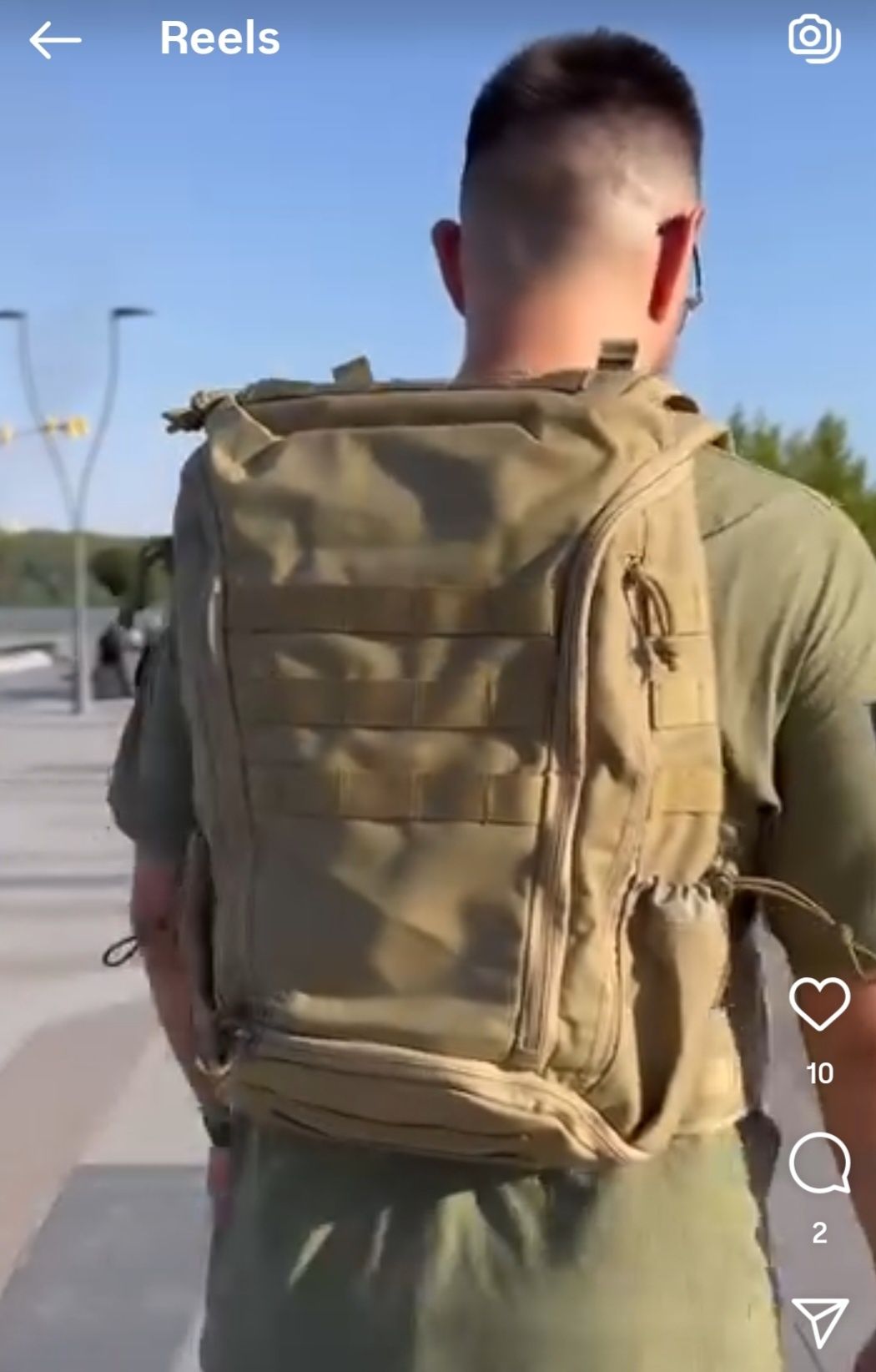 Тактичний Рюкзак Danaper Spartan Tan