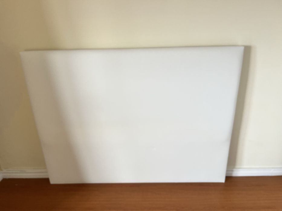 Cabeceira cama casal em pele sintetica