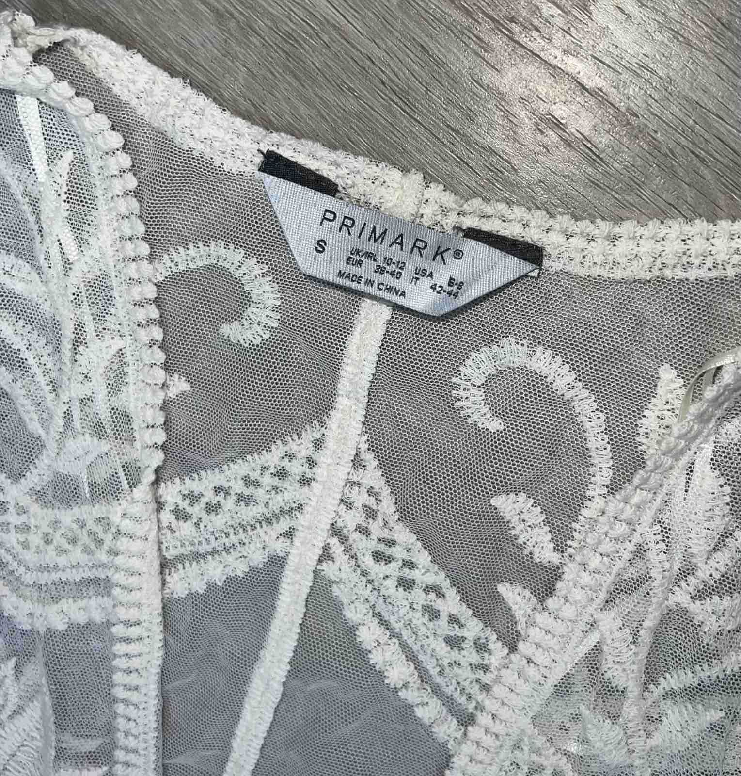 ажурна накидка парео пляжна туніка Primark