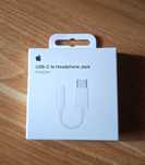 Adapter przejściówka Apple usb-c - jack 3.5mm