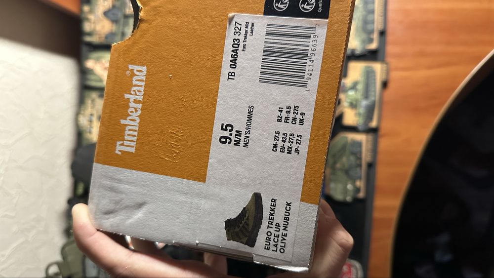 Кросівки Timberland eiru trakker mid lace up sneaker