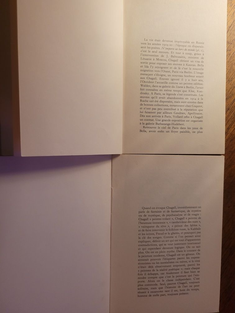 Fernand Hazan - Chagall 1909/1939 Tom 27,28 Hazan 1959 jęz.francuski