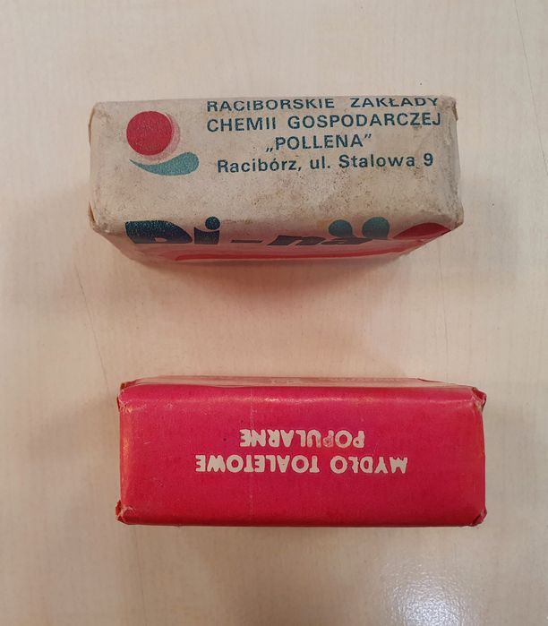 Mydełka z PRL lata 70-80 2szt. ForYou, Di-Na,