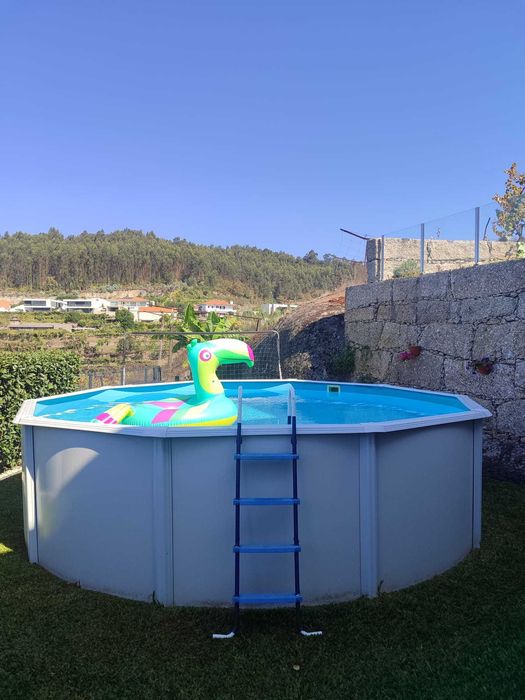Piscina em Aço Gre 460x120