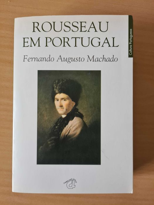 Livro "Rousseau em Portugal" de Fernando Augusto Machado