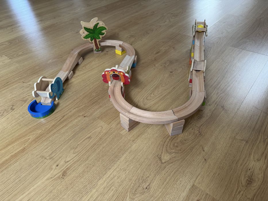 Pista madeira - Safari Marble Run