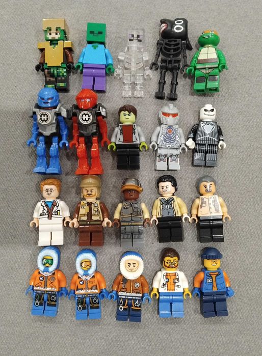 Лего совместимые минифигурки Star Wars, Marvel,Minecraft, Harry Potter