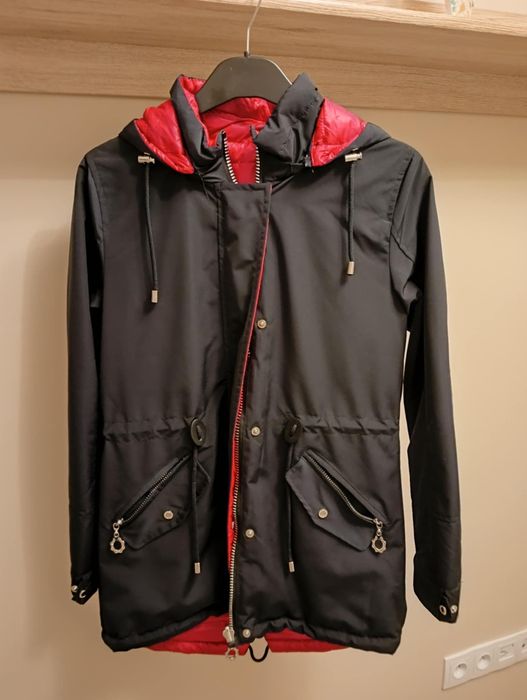 Parka przejściowa dwustronna - Stan IDEALNY