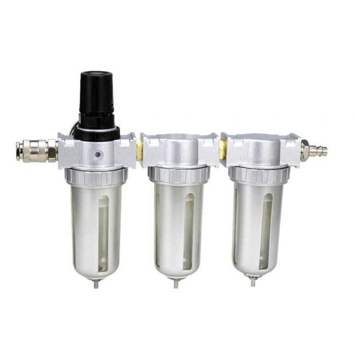 KRAFT&DELE Filtr Powietrza Odwadniacz + Reduktor Manometr 1/2 KD5851