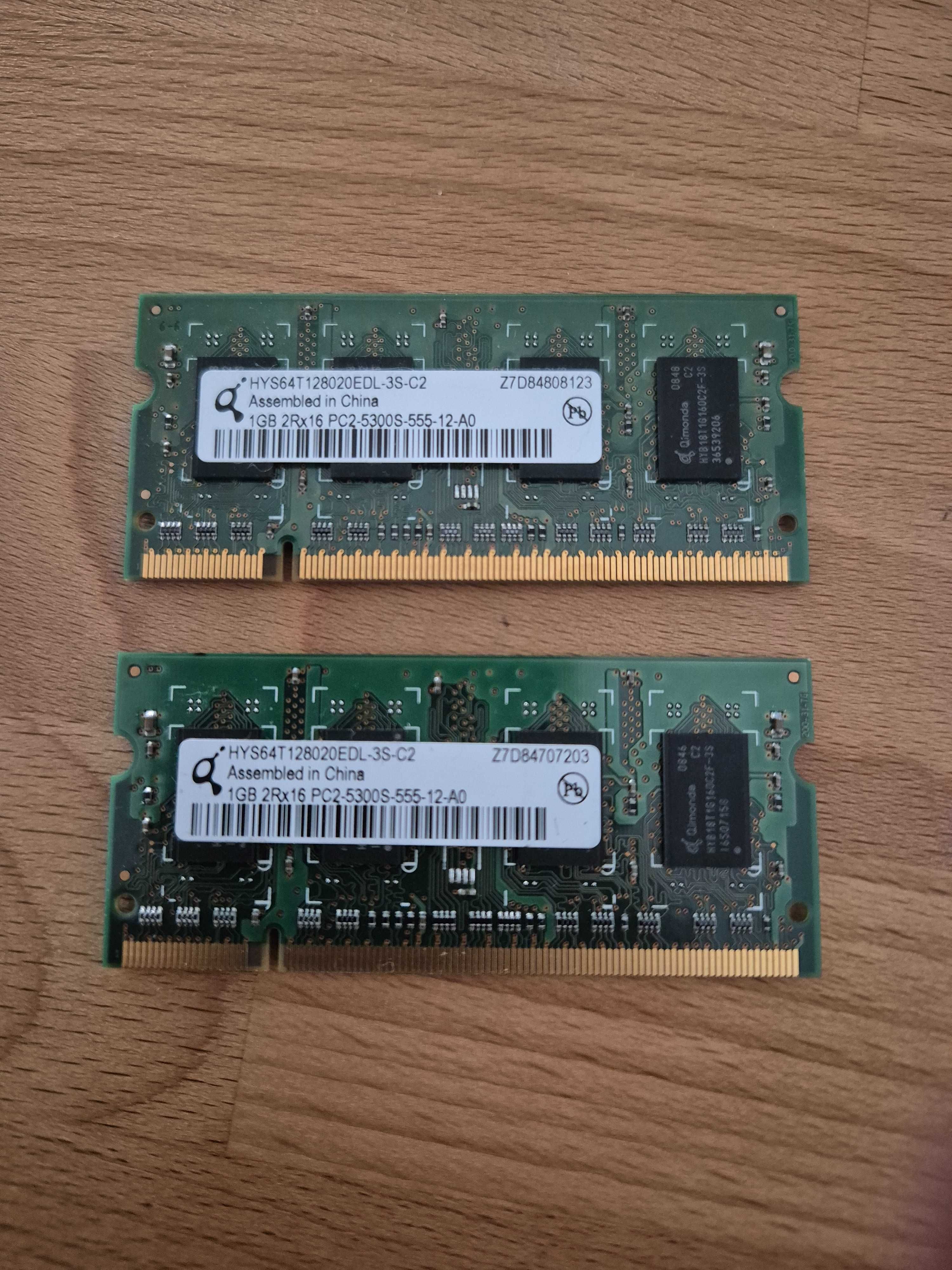 SDRAM 1GB 2RX16 PC2-5300S-555-12-A0