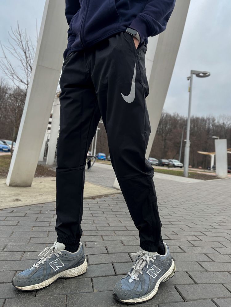 Нейлонові штани Nike спортивні Dry-Fit M, L, XL | Штани Найк