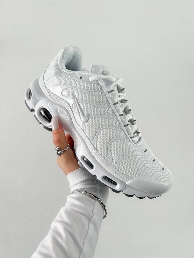 Nike Air Max Tn+ Plus Triple White,tn,nike air max tn,tn+,найк тн,nike