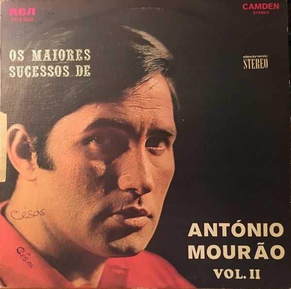 Disco de Vinil - Os maiores sucessos de António Mourão