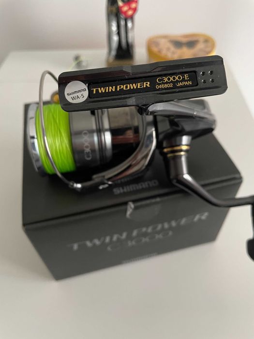 Kołowrotek Shimano Twin Power FE C3000 gwarancja jak nowy JAPAN
