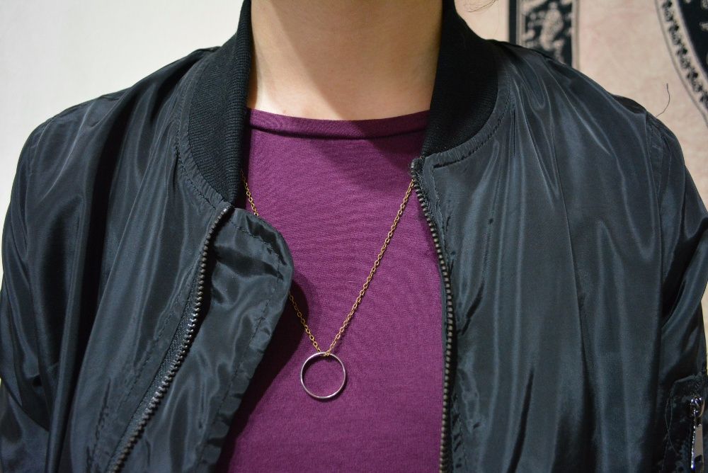 Bomber Jacket Preto