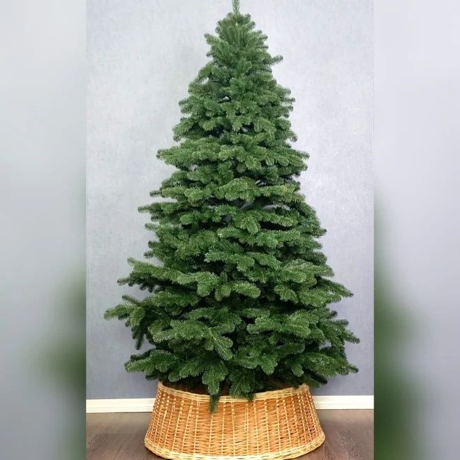Ковалівська зелена від 1,5 м штучна лита ялинка Ёлка литая Ковалевская