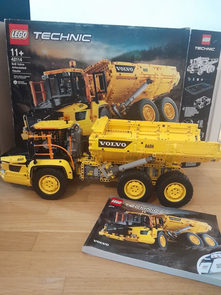 Volvo lego technik 42114 wozidło przegubowe