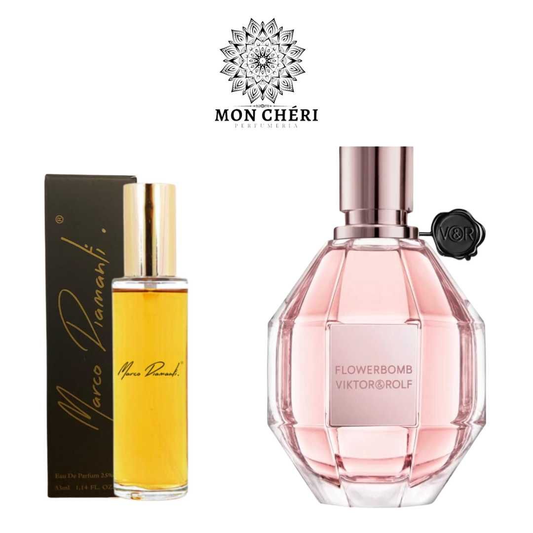 Perfumy damskie 338 33ml inspirowane  FLOWERBOMB - VIKTO & ROL