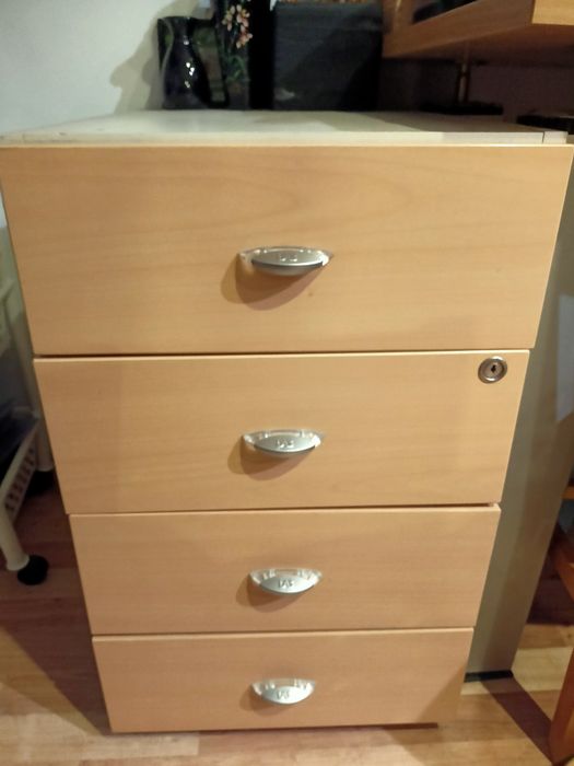Kontenerk jasno beżowy wysokość 69cm