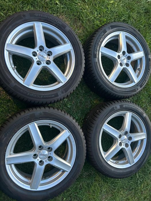 VW polo/skoda fabia 195/55/16 koła zimowe