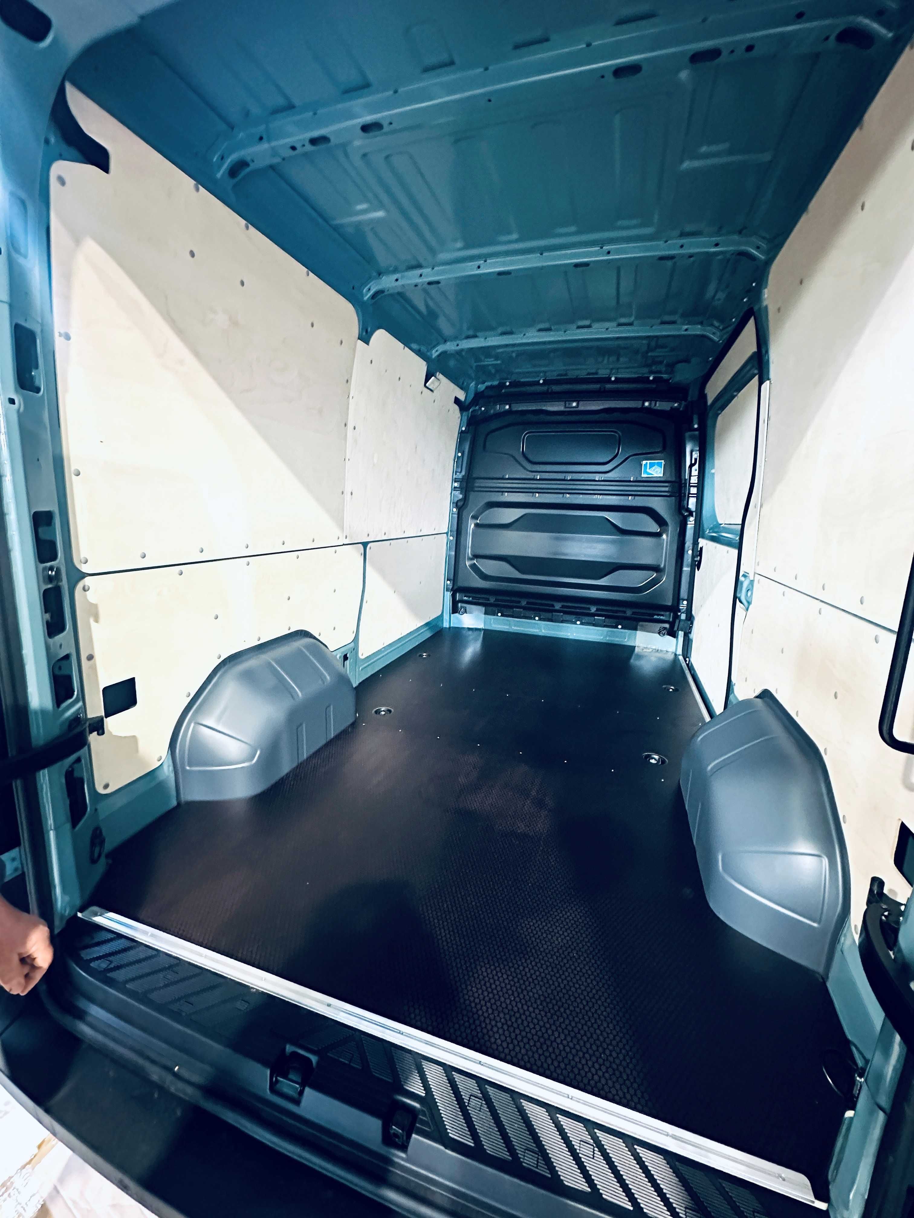 Zabudowa bus Renault Master sklejka podłoga boki nadkola MONTAŻ GRATIS