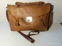 torebka skórzana Massimo Dutti