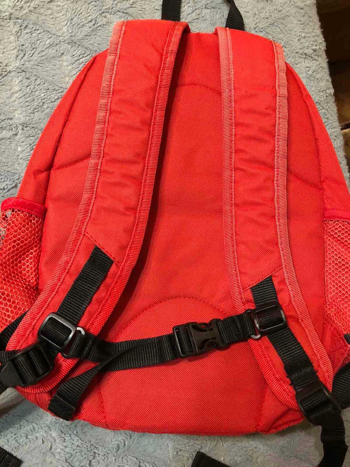 Plecak przedszkolny dla chłopca  Mcqueen czerwony