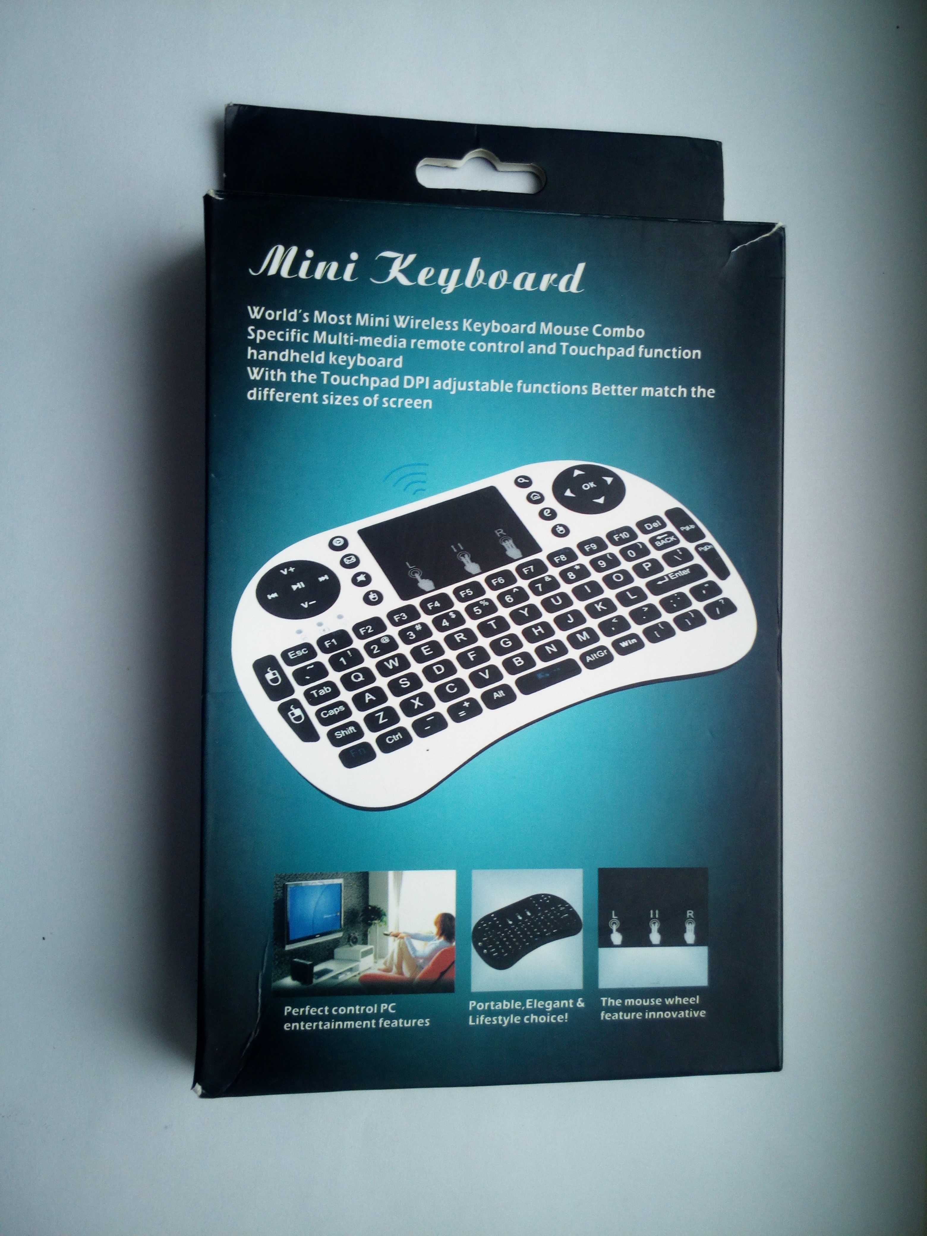 Клавіатура KEYBOARD MWK08/i8 + touch бездротова універсальна.