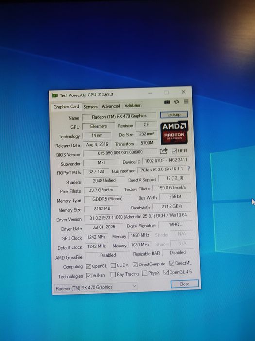 Игровой ПК в очень хорошем состоянии i5 7500 Rx470 8gb 16ddr4 монитор