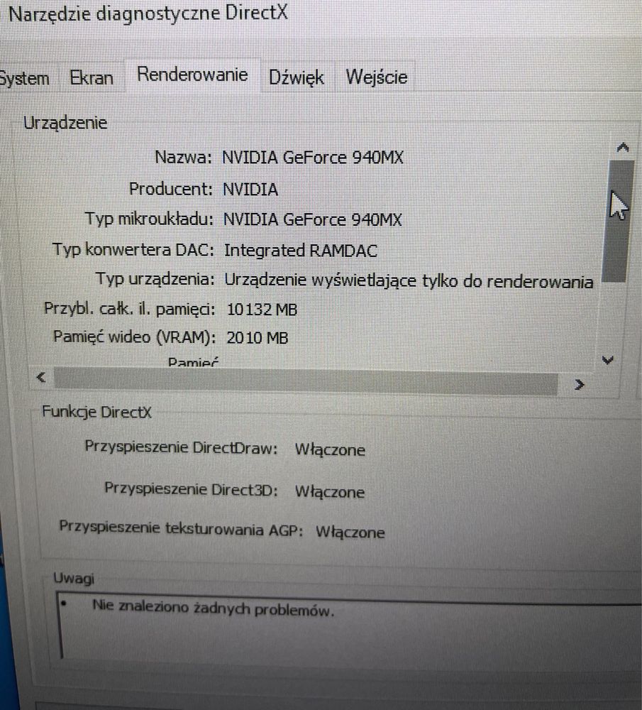 Dell 5580 i7 16 GB 940MX SSD