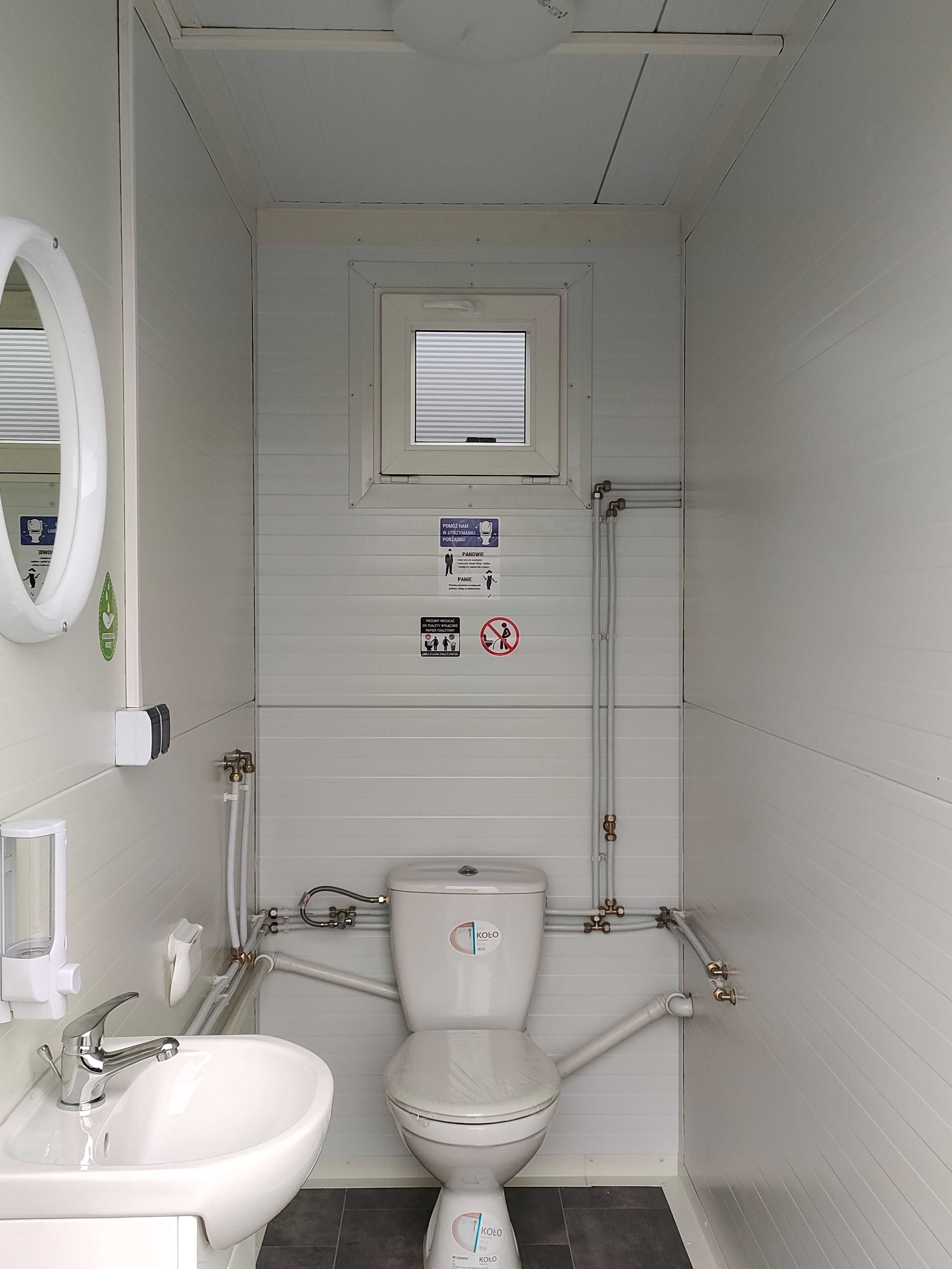 wc toaleta kuchnia prysznic sanitarny socjalny budka kontener pawilon