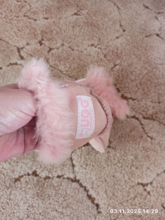 Детские теплые пинетки