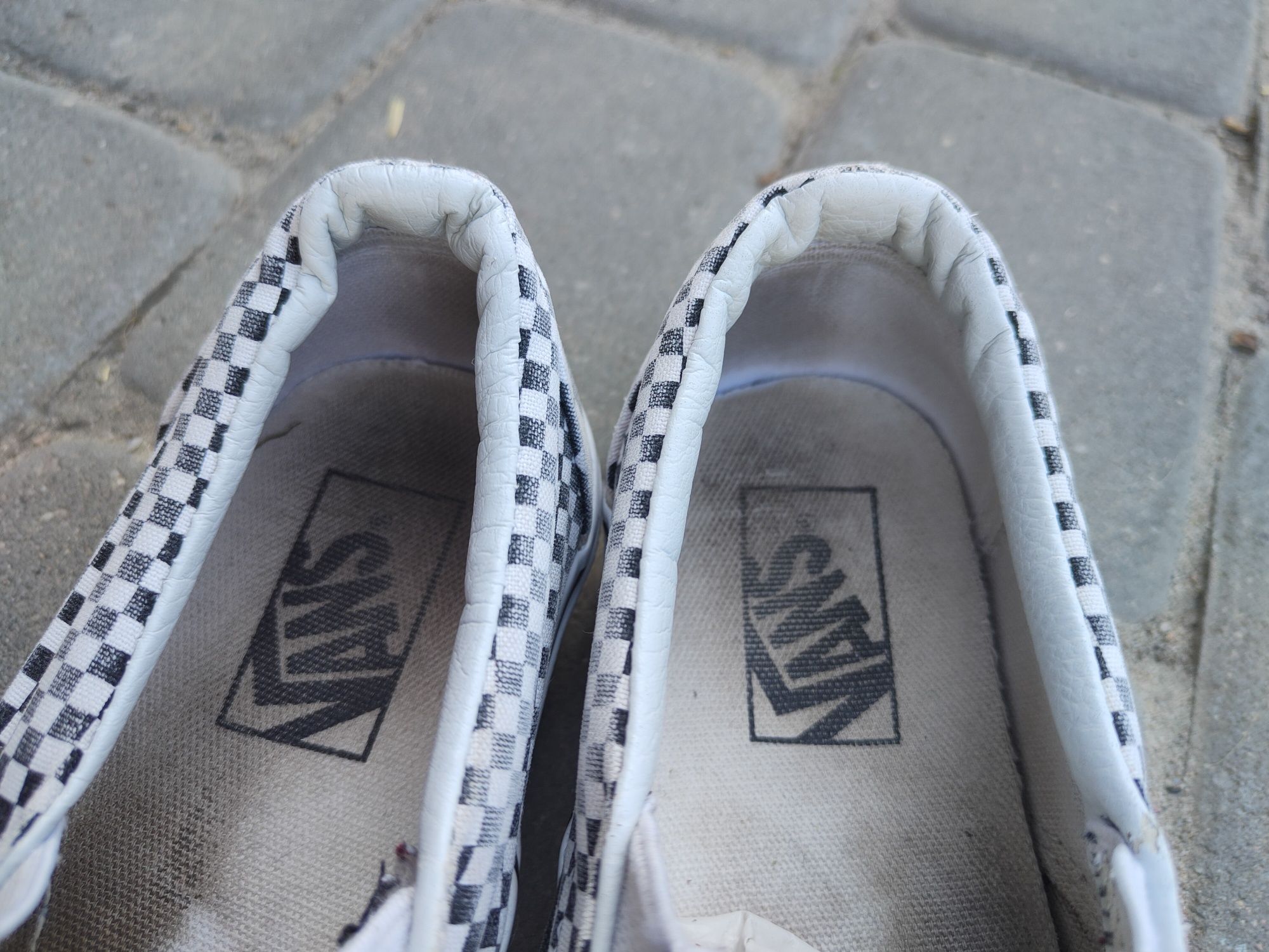 Buty Vans slip on w szachownice 38