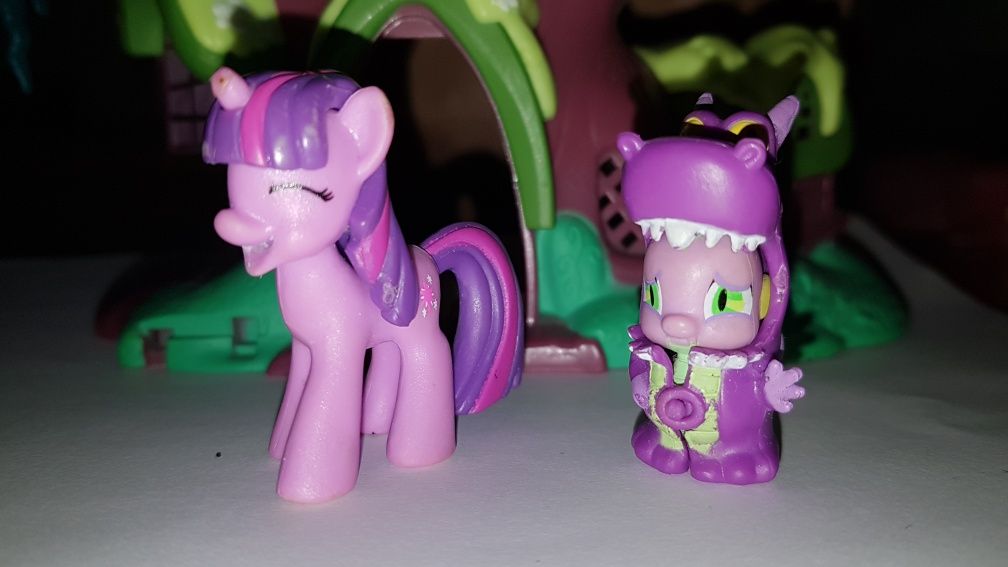 My little pony Biblioteka Twilight Sparkle Hasbro + 4 figurki