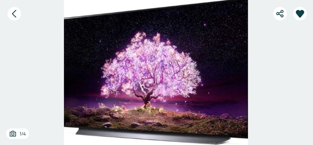 Телевізор Lg oled 55 c1
