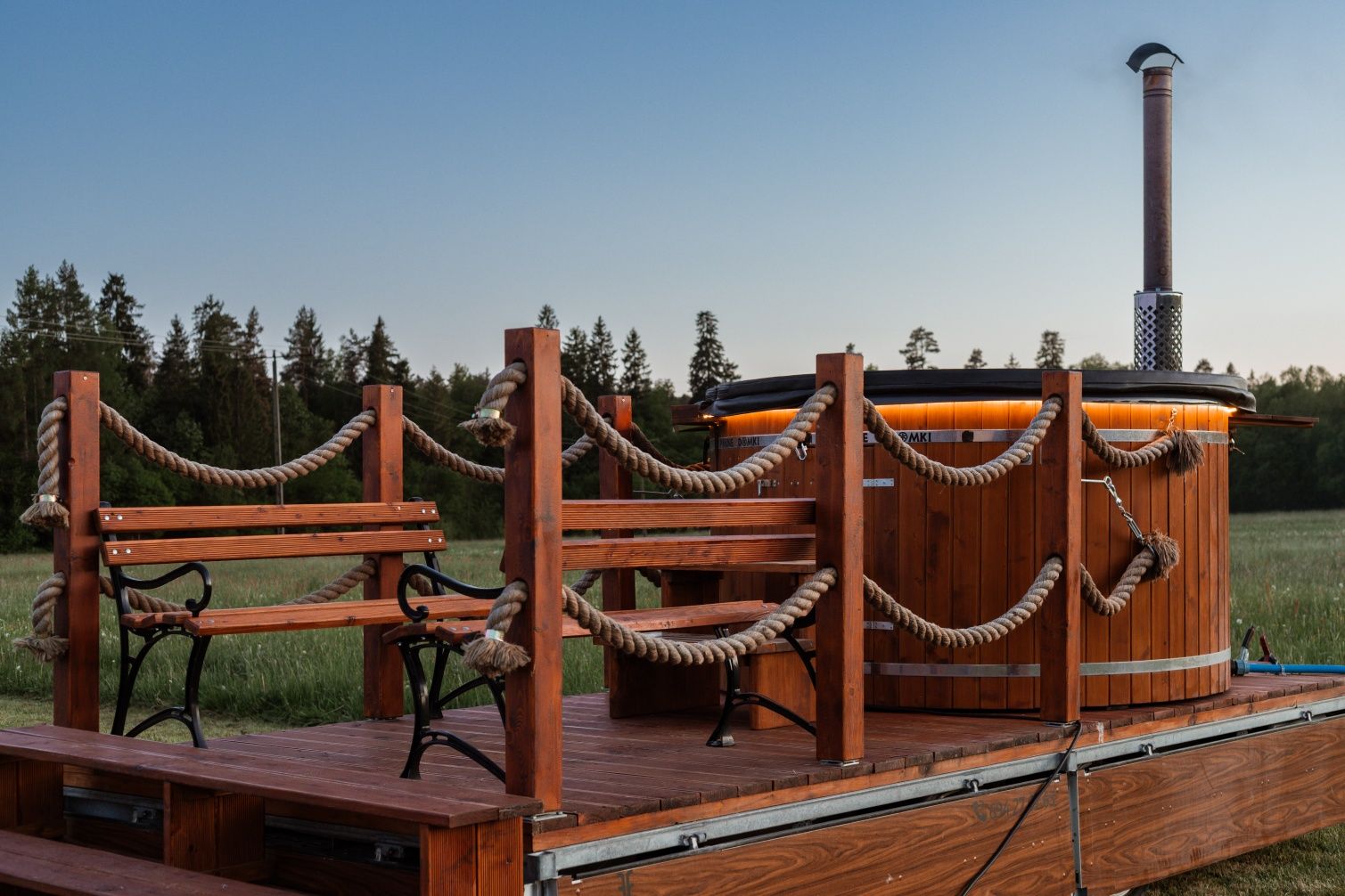 Wynajmę Saunę Jacuzzi Balia Bania Mobilne SPA impreza wieczór kawalers