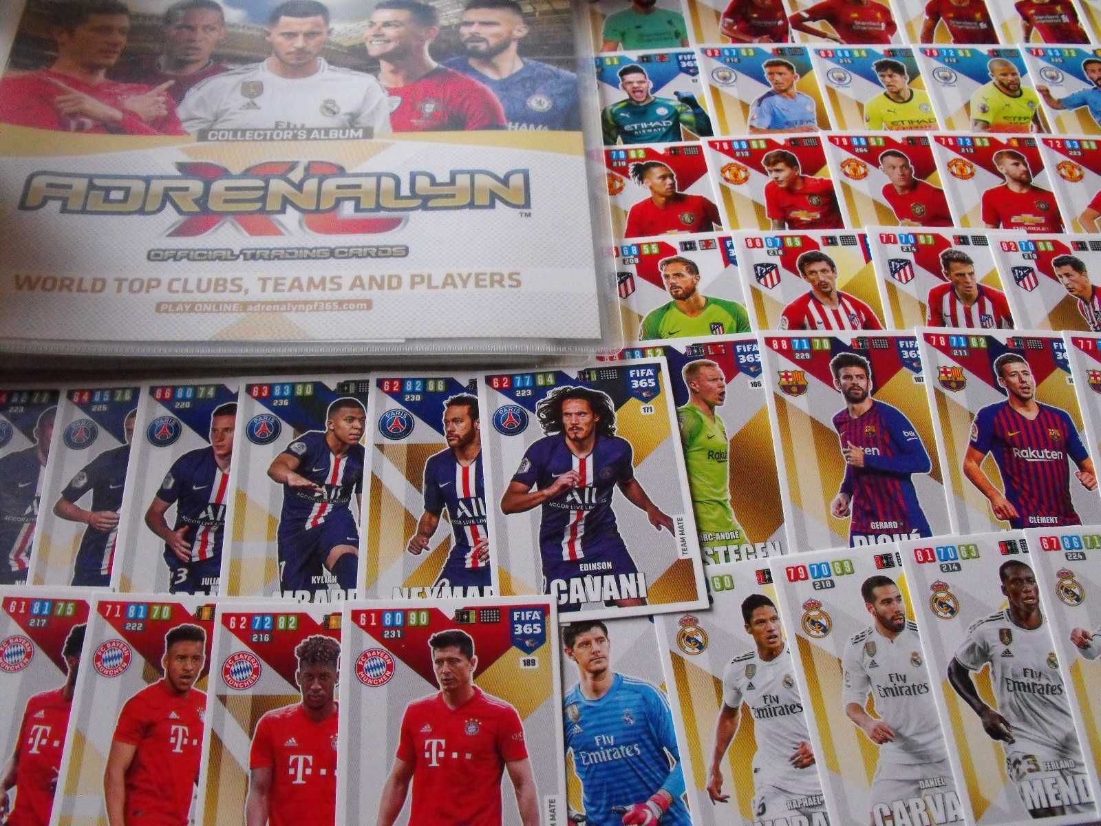 FIFA 365 v 2020, komplet 216 kart i album. Okazja.