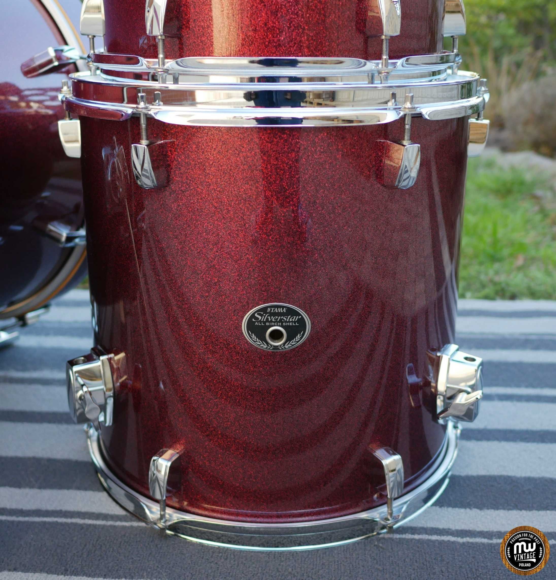 Perkusja Tama Silverstar Jazz Limited 18”, 12”, 14” Burgundy Spark ‼️