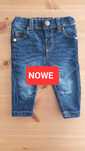 Nowe jeansy niemowlęce
