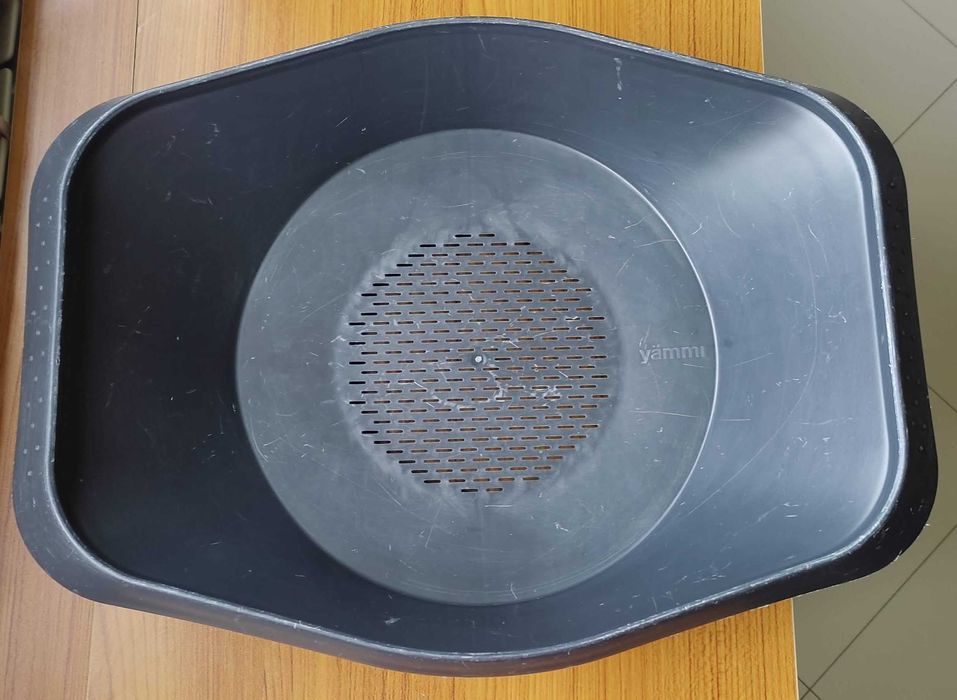 Peças da Yammi2 - cesto, espátula, borboleta e varoma