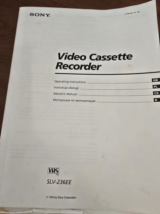 Відеомагнітофон VHS Panasonic NV-SD2, оригінал, Японія.