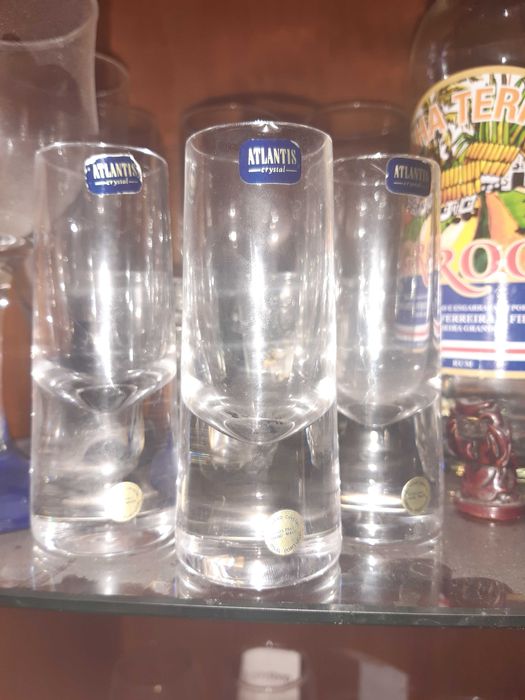 3 copos cristal atlantis cristal