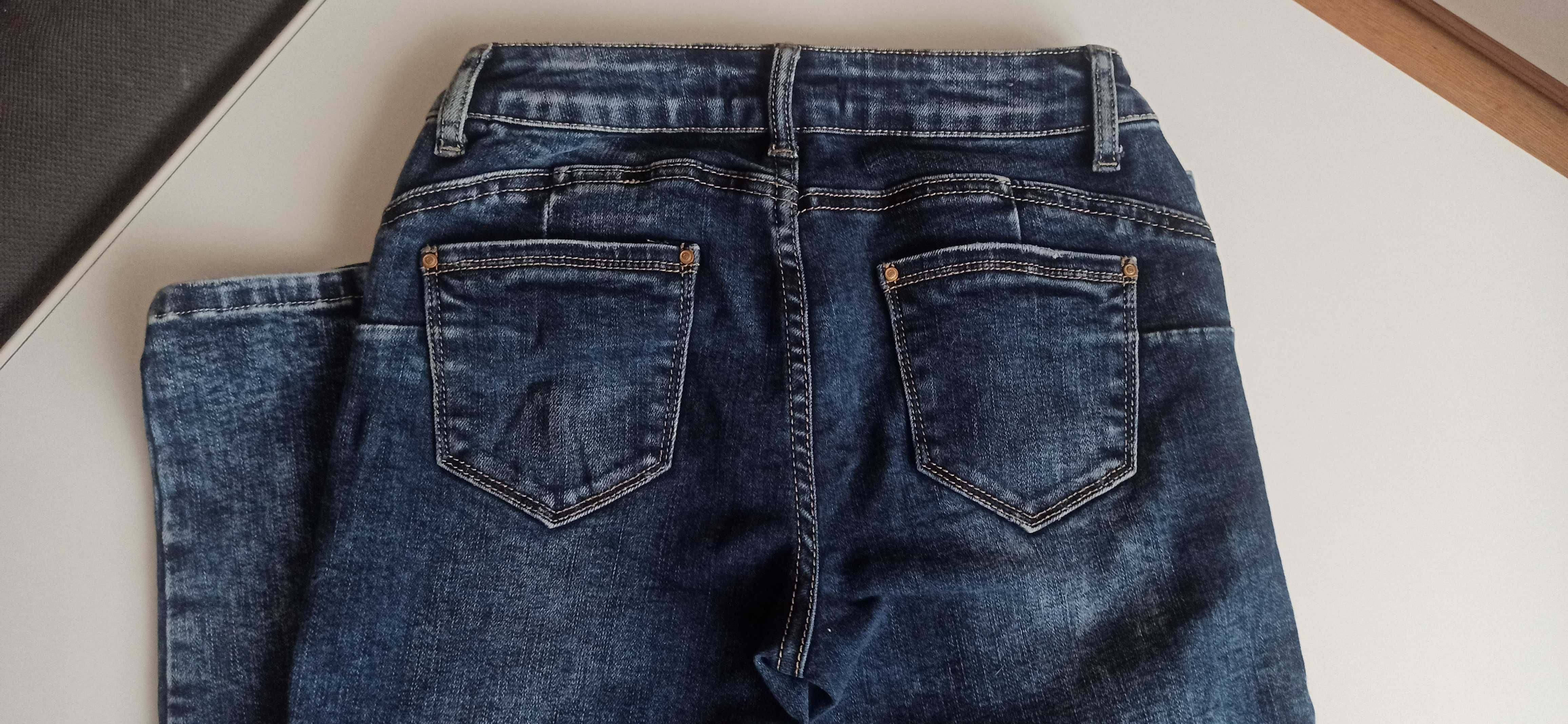 Spodnie jeans R.Display rozmiar 26 push up