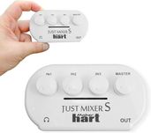 Mini mikser audio Maker Hart JUST Mixer S – 3 wejścia, USB/baterie