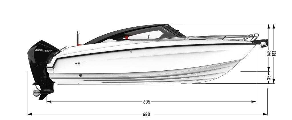Łódź motorowa Parker 630 Day Cruiser