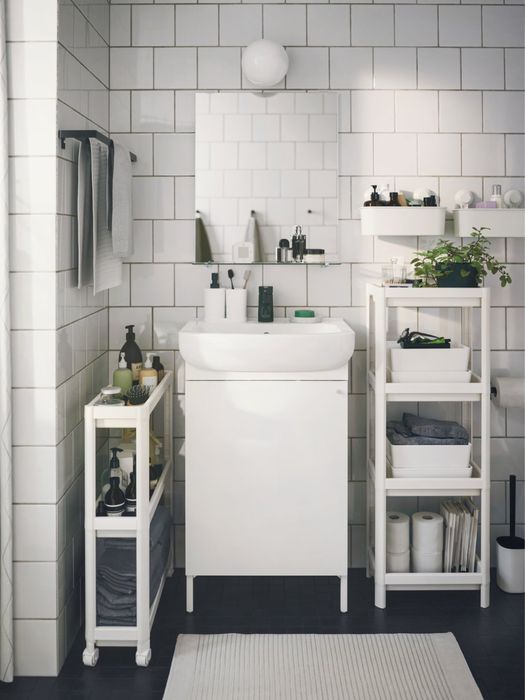 Стеллажи/этажерки , тележки VESKEN IKEA . ИКЕА . В наличии .