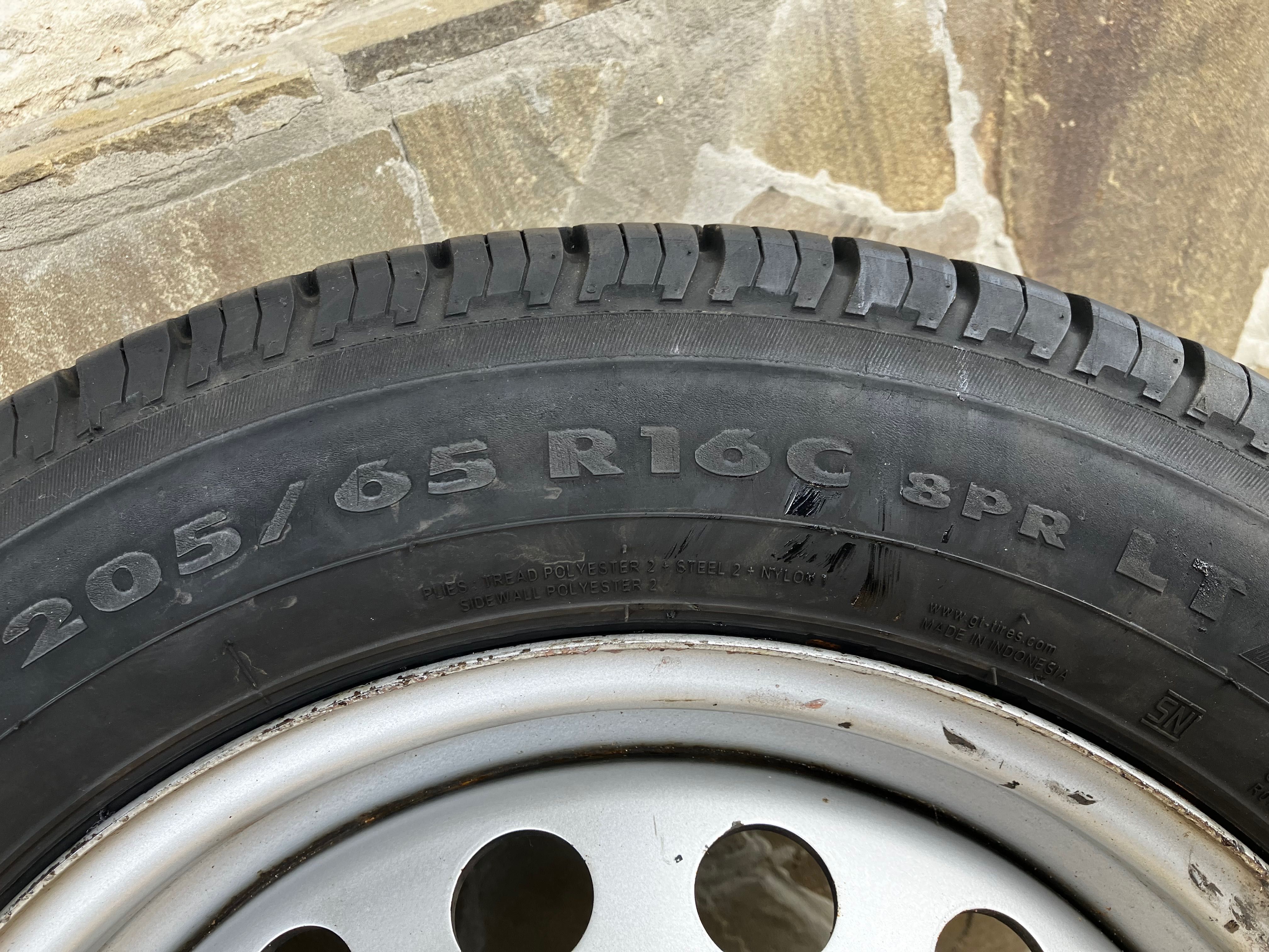 Запаска вито vito viano r16 W447